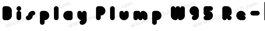 Display Plump W95 Re字体转换